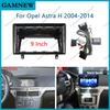 9 Inch Car Frame Fascia Adapter Canbus Box Android Radio Dash Fitting Panel Kit For Opel Astra H 2004-2014