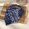 Ladies' Elastic Headband, Bohemian Style Headwear, Cashew Triangle Headscarf. Essential for Travel and Outdoor Cycling