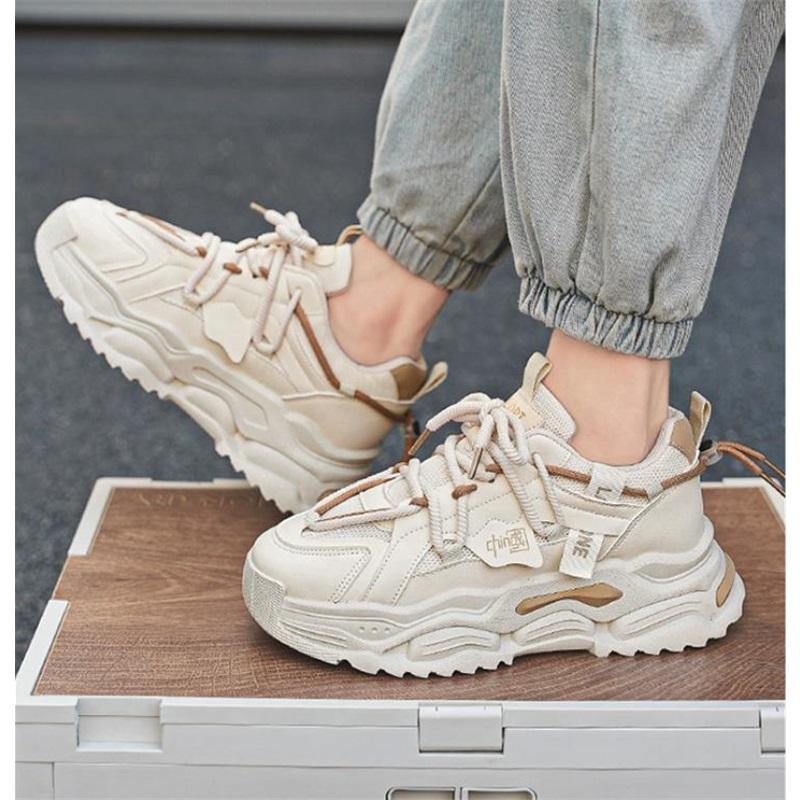 Men's shoes spring and summer breathable ultra-light soft sole non-slip shock absorption student running casual sports shoes