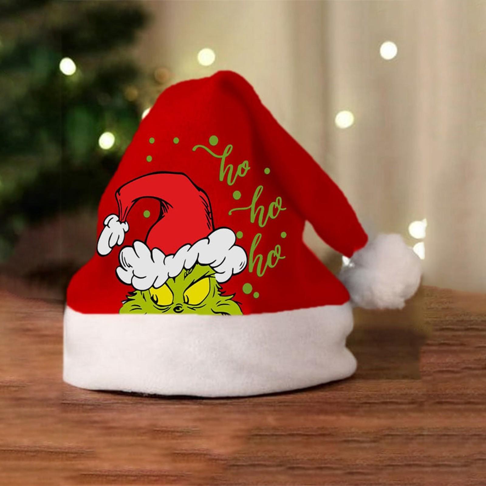 

Забавные рождественские шапки, товары для рождественской вечеринки, праздничные шапки S