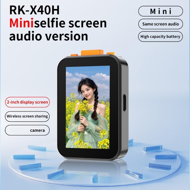 Vlog Selfie Monitor Screen 2.4/5Ghz With 2Inch 1080P Display Bluetooth-compatible Remote Control For Live Stream