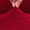 Velvet Arc Seat Sofa Cover Elastic Club Armchairs Covers Living Room Single Seat Tub Couch Slipcovers With Seat Cushion Covers