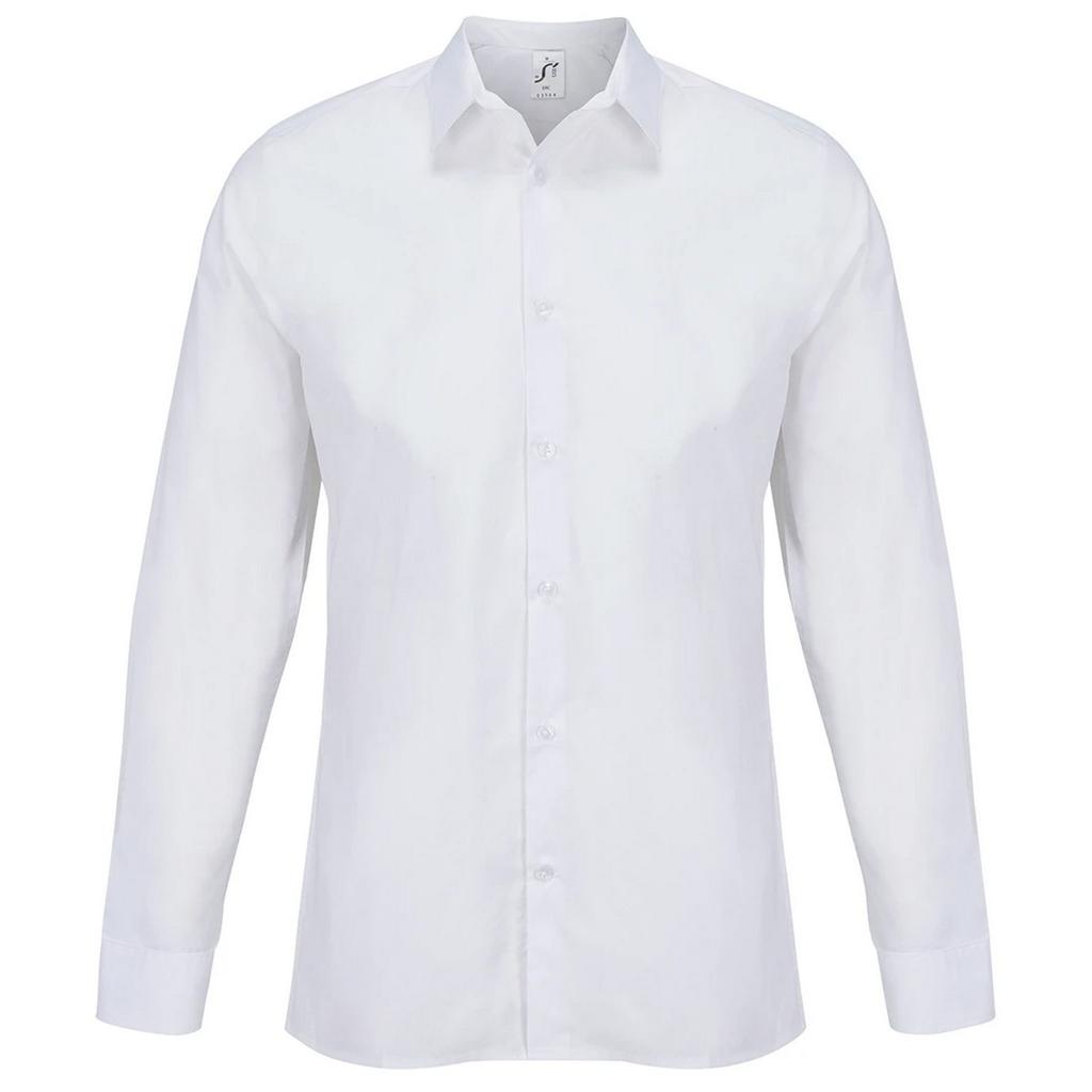 SOLS Unisex Adult Bailey Poplin Long-Sleeved Shirt