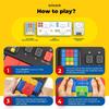 GiiKER Super Slide Portable Slide Puzzle Game, Educational and Brain Training (Japanese Instructions Included) (Black)