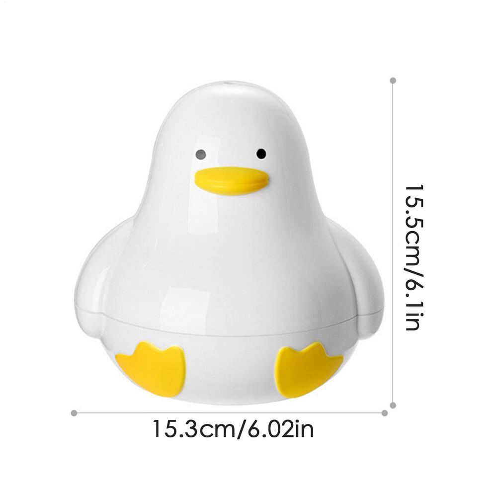 

Microwave Egg Steamer 4-Capacity Breakfast Cooker Perfectly Cooked Egg Duck Shaped Microwave Cooking Accessories for Kitchen белый