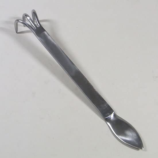 

Bonsai stainless rake, Kaneshin, 3-prong, 250mm, steel, No.54