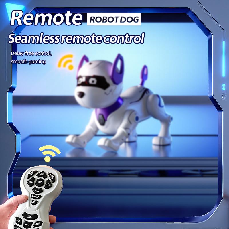 Intelligent Robot Dog Toy Remote Control Programmable Smart Interactive Puppy Sing Dance Stunt Music Kids Gift