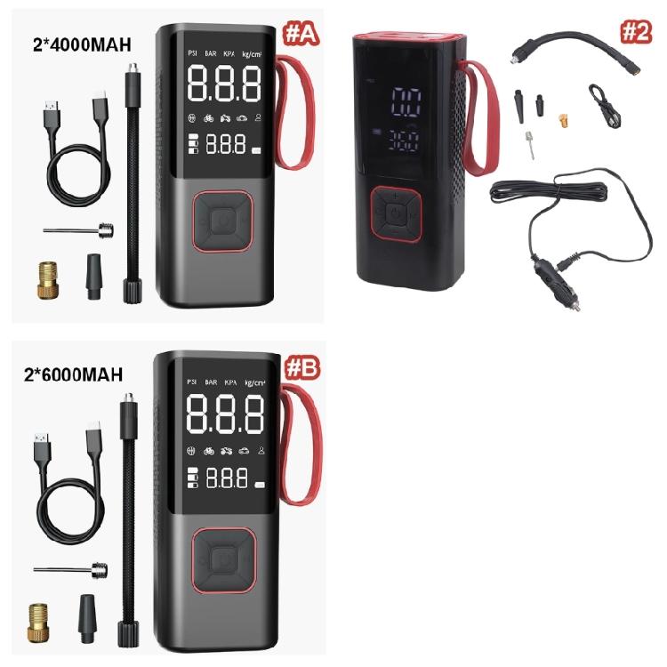 Upgrades Air Compressor ABS Tire Pump Air Inflator Portable Compressor High Efficiency Tire Pump for Motorcycles Bikes