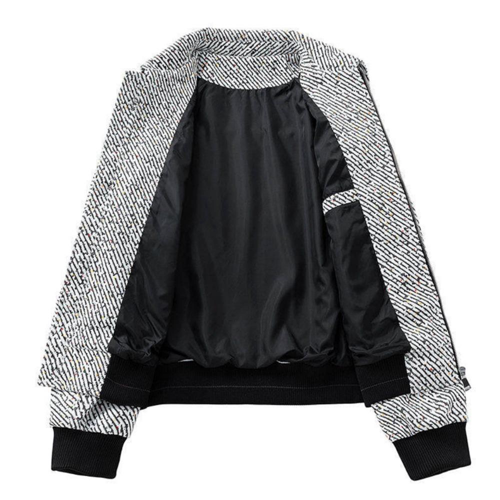 Autumn and Winter Vintage Workwear Coat for Men Lapel Collar Black Starry Youth Trendy Fashion Versatile High-quality Jacket