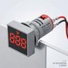 Indicator Light Digital Voltage Meter 22mm Cutout LED Digital Voltmeter Panel LED Voltmeter
