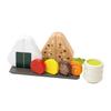 First Pretend Play Rice Ball Woody Educational Wooden Magnetic Rice Ball Set, Puddy, Toy,