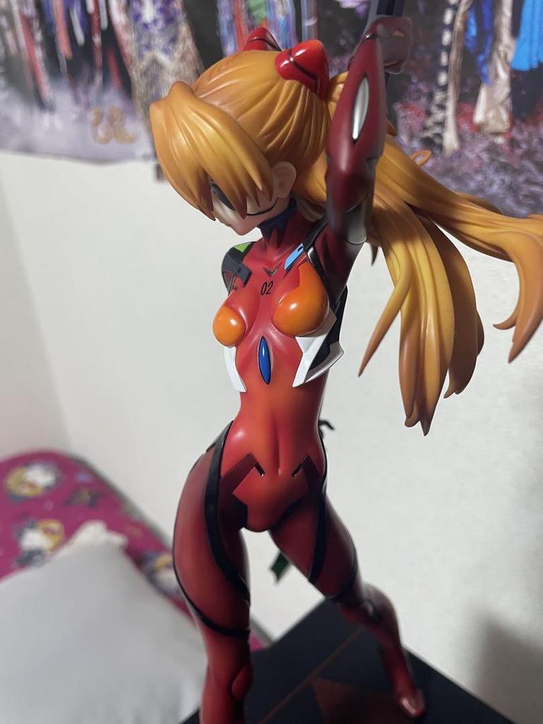 [USED] Evangelion amiami×AMAKUNI 6/1 scale Asuka figure