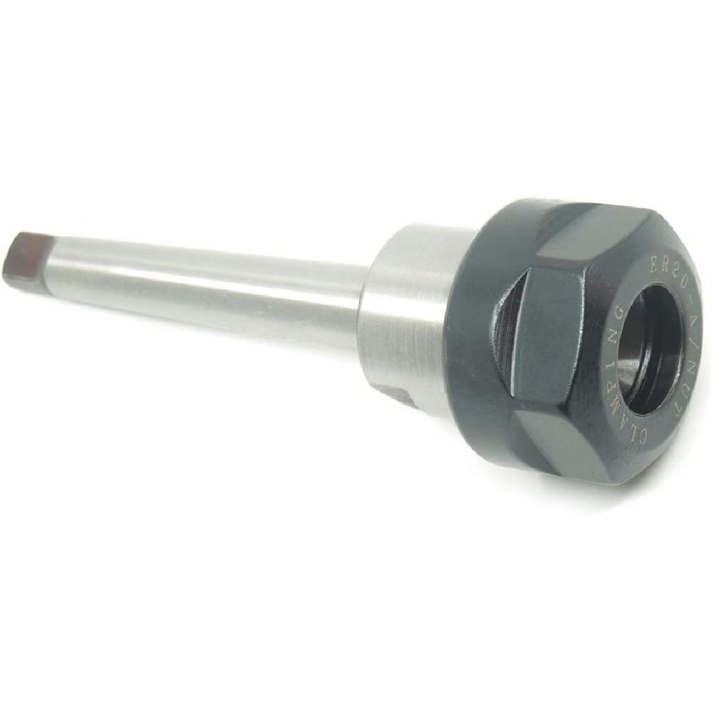 MT1 ER20 Morse Spindle Taper Flat tail shank collet chuck tool MTA1 ER20A For Milling Machine CNC Lathe