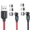 540 Degree Rotating Magnetic  Data  Cable Charging Cable Copper Core Strong Magnetic Force