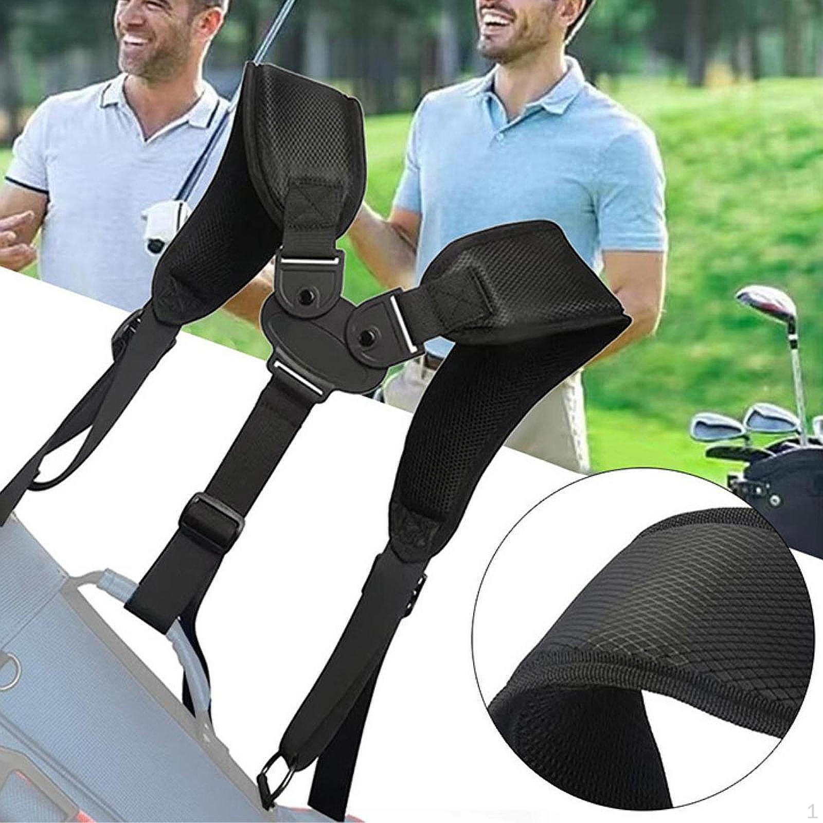 

Swivel Backpack Strap Comfort Portable Replacement Golf Bag Double