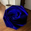 1PC blue rose Automatic Open/Close Umbrella with Windproof, 8-Rib Sturdy Canopy, Durable Ribs, Fashionable Design,1288a