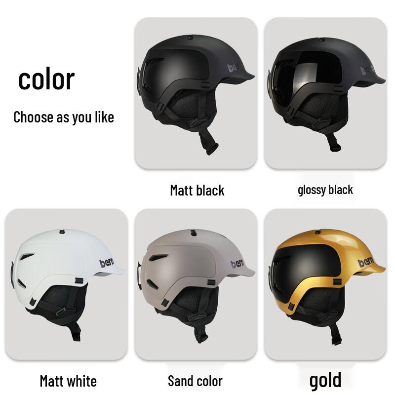 Lishi Adult Ski and Snowboard Helmet