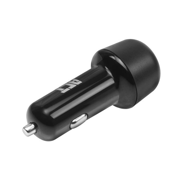 Chargeur de voiture usb-c - act - ac2200 - 45 w - charge rapide - 2 ports usb-c