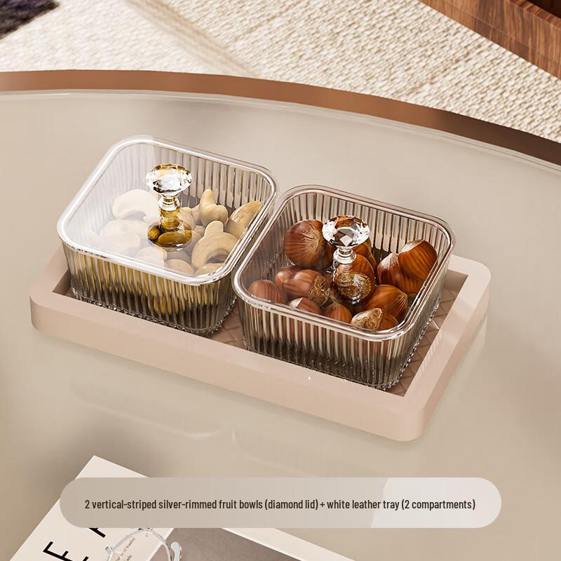 NaJiang Elegant Glass Snack Plate