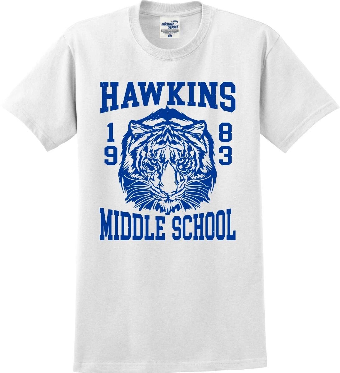 Hawkins Middle School Tigers 1983 Unisex T shirt (S-3X) M
