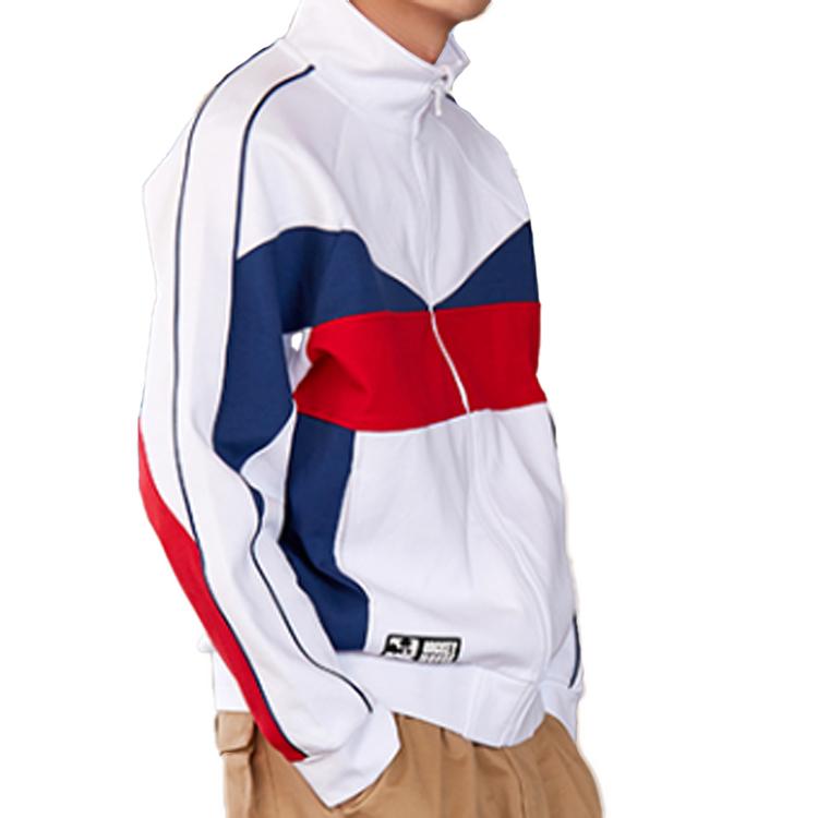 Li Ning X Disney Sweatshirts Unisex Standard White Stand Collar Moderate Cardigan AWDN765-1