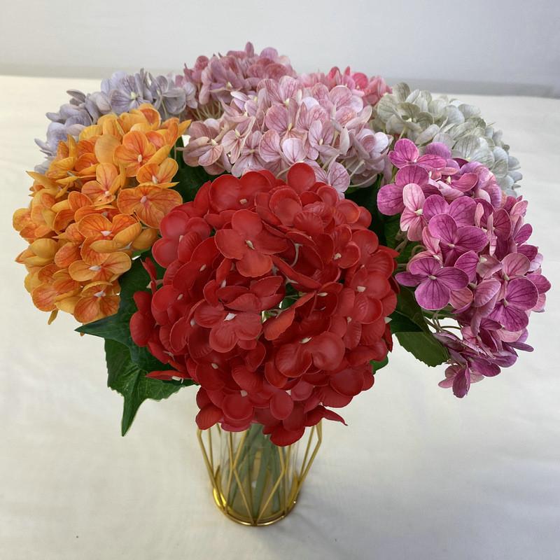 Petal Realistic 72 Soft Touch Artificial Hydrangea Flowers Wedding Decor Home