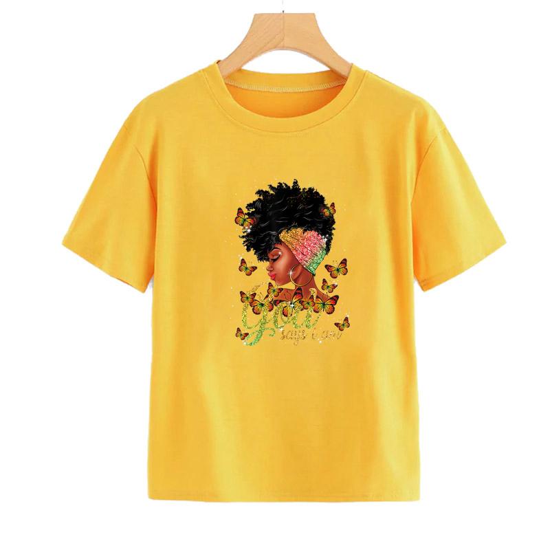 Patch Fată Neagră Pentru Îmbrăcăminte Afro Queen Presă la Cald Aplicat Autocolante Haine Tricou Parches Ropa Hanorace DIY Transfer Termic