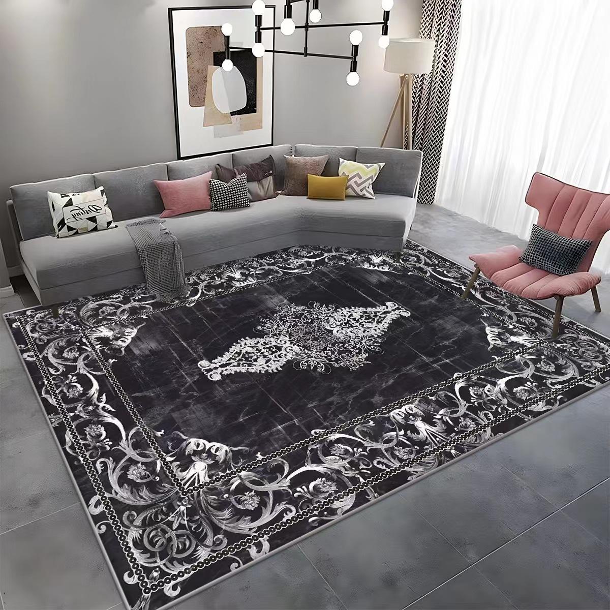 

Роскошный богемный ковер в гостиной, большой по площади персидский ковер для спальни, машинная стирка, гостиная, журнальный столик, коврик 80*120cm