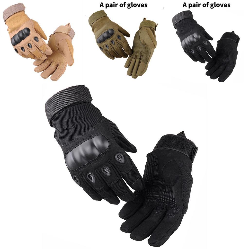 Herren Sport Halbfinger Vollfinger Taktische Handschuhe mit Atmungsaktivem Nylon zum Fahrradfahren