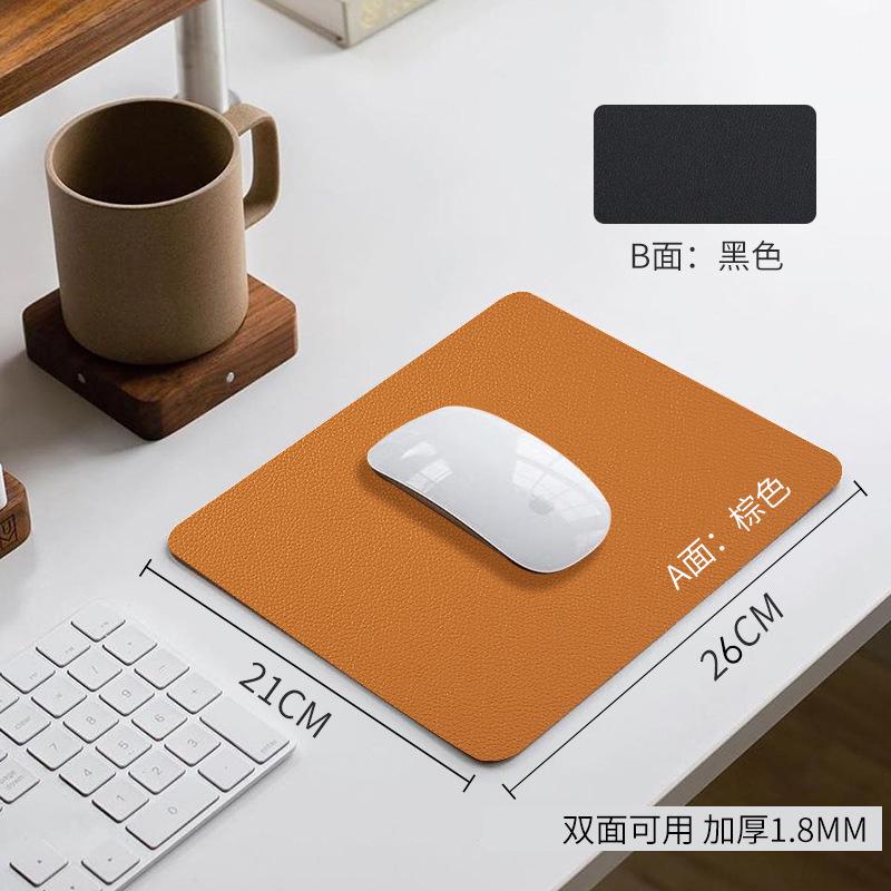 Nordic Style Simple PVC Western Food Mat Bowl Mat Thermal Insulation Mat PVC Mat Leather Double-sided Dining Mat Waterproof and Oil-proof Dining