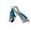 1PCS  HL-340 New USB To RS232 COM Port Serial PDA 9 Pin DB9 Cable Adapter Support Windows7-64