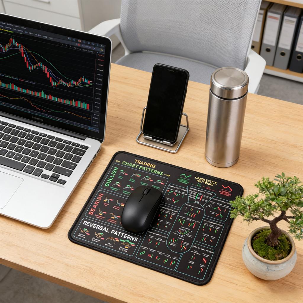 Mouse Pads For The Stock Market, , Rubber Mouse Pads That Enhance Efficiency