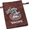 Titanium Steel Thor's Hammer Pendant Necklace - Viking Odin Design for Men and Women