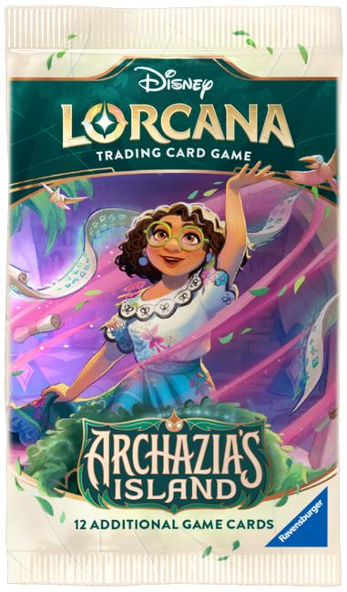Disney Lorcana Card Set: Ch7 Archazia' Island - Booster Pack (1 Pack)