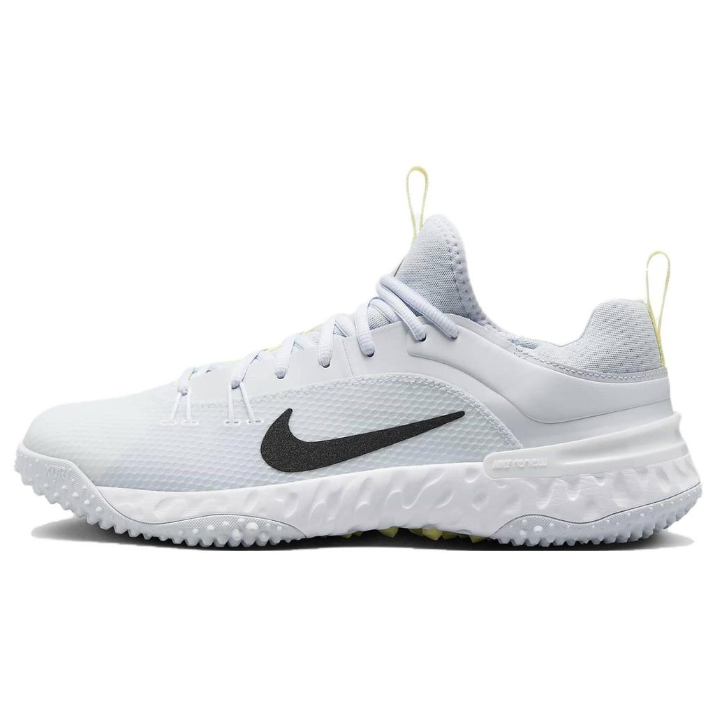 Nike Huarache 9 Elite TF LAX SE Fotball Grey Svart Unisex Sneakers Hvit Lysende-Grønn FV6148-001