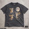 Three Gobi Jerboa Moon Shirt, Funny Desert Mouse Graphic Tee, Vintage Weird Rodent Tshirt, Cute Nocturnal Animal Lover Gift