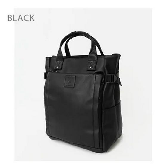 Rakuten Japan & South Korea Multifunctional PU Leather Backpack for Men & Women - Business, Casual, Shopping & Multi-purpose Bag