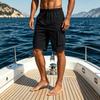 Men's Loose Fit Running Training Shorts Casual Mid Length Outdoor Workout Shorts