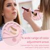 Portable Silicone Cosmetic Palette with Smooth Surfaces for Quick Cleanup and Travel Friendly Makeup Adjustments