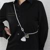 Retro Pearls Long Necklace Pearl Women Pearl Waist Chain Elegant Crossbody Strap Chain  Versatile