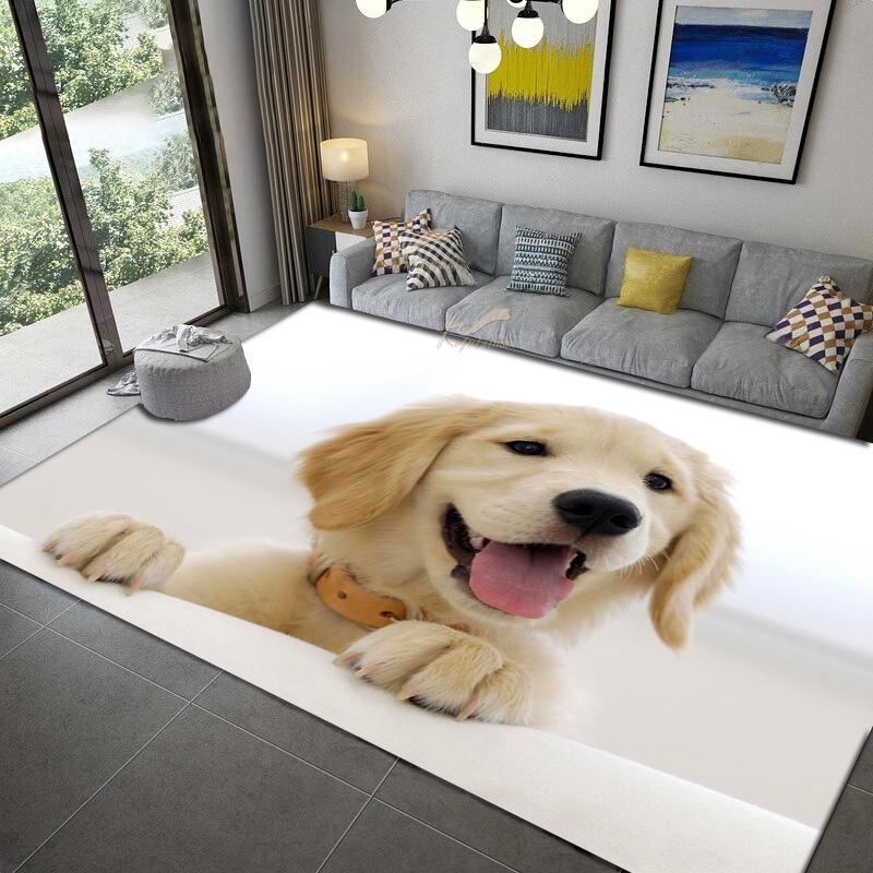 Lovely Pet Dog Carpet Kitchen MatEntrance Doormat Bedroom Floor Decoration Living Room Carpet Bathroom Anti-slip Rug Rug
