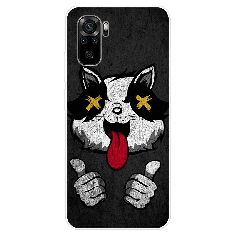 

Для Xiaomi Redmi Note 10S Note10S Чохол М яка силіконова задня кришка Мультяшний чохол для телефону Тварина For Xiaomi Redmi Note 10S