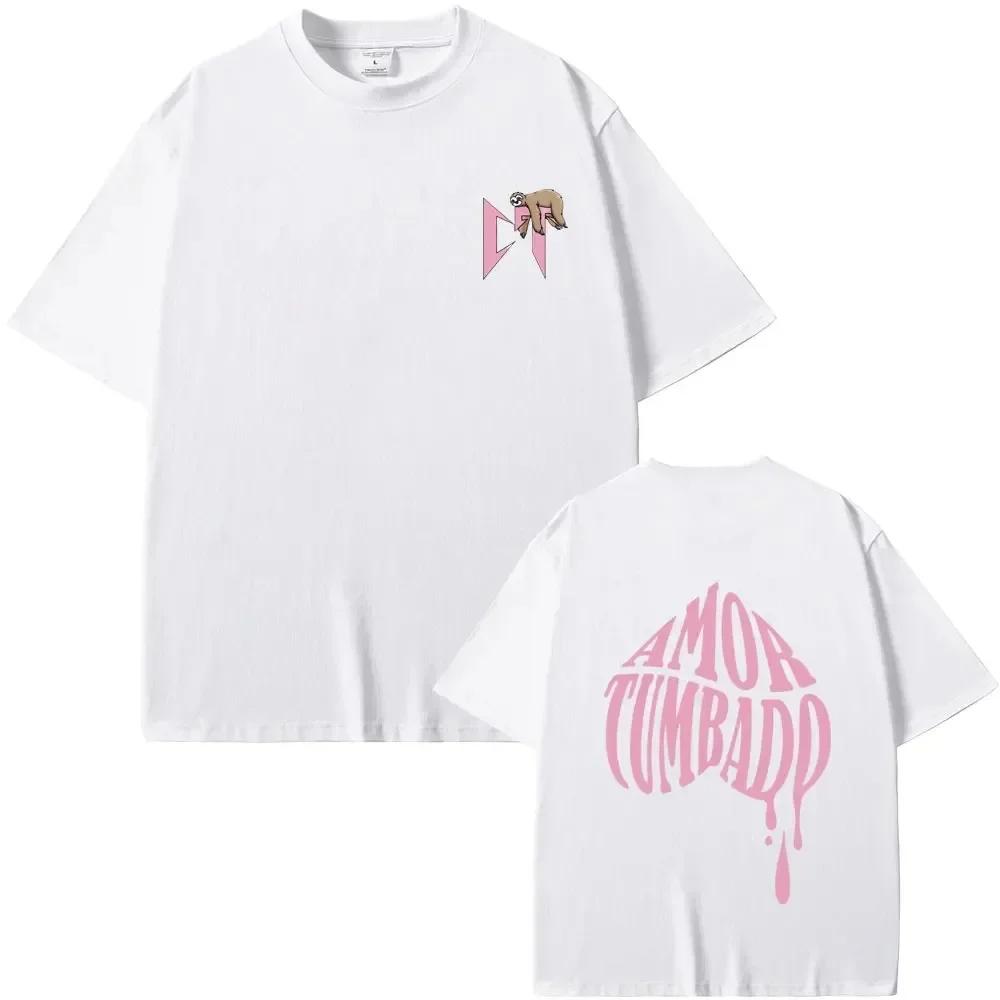 Summer Fashion Heavyweight Retro English Letters 100% Cotton Printed Round Neck High-quality Casual Fitness Street T-shirt