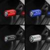 Car Stickers For Alfa Romeo 4Pcs Aluminum Alloy Car Wheel Tire Valve Caps Stem Cover For Alfa Romeo 4C 159 166 Spider Giulia Giu