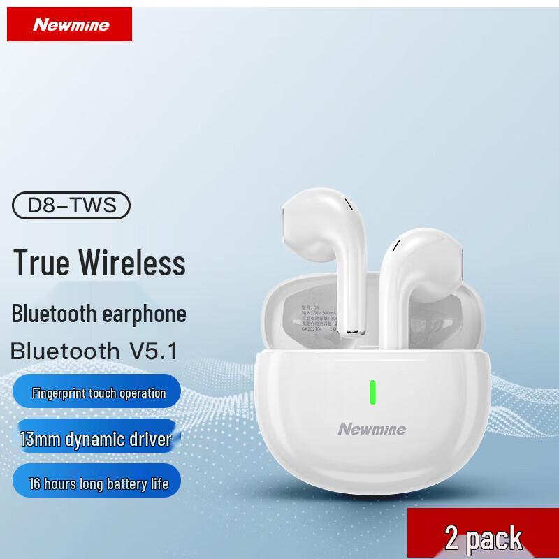 

Newman D8 True Wireless Bluetooth Earbuds