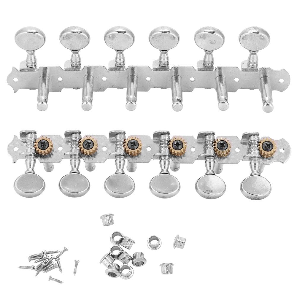 6+6 Guitar Tuning Keys Pegs Open Tuners Zinc Alloy Machine Heads for 12 String Guitar