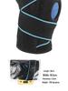 Silicone Non-Slip Knee Brace with Four Springs for Outdoor and Fitness Activities
