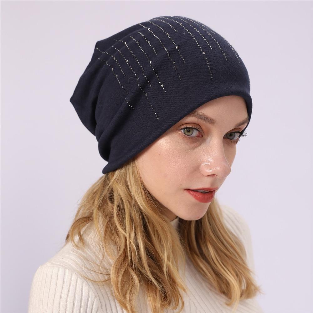 Winter Hooded Knitted Hat Cashmere 