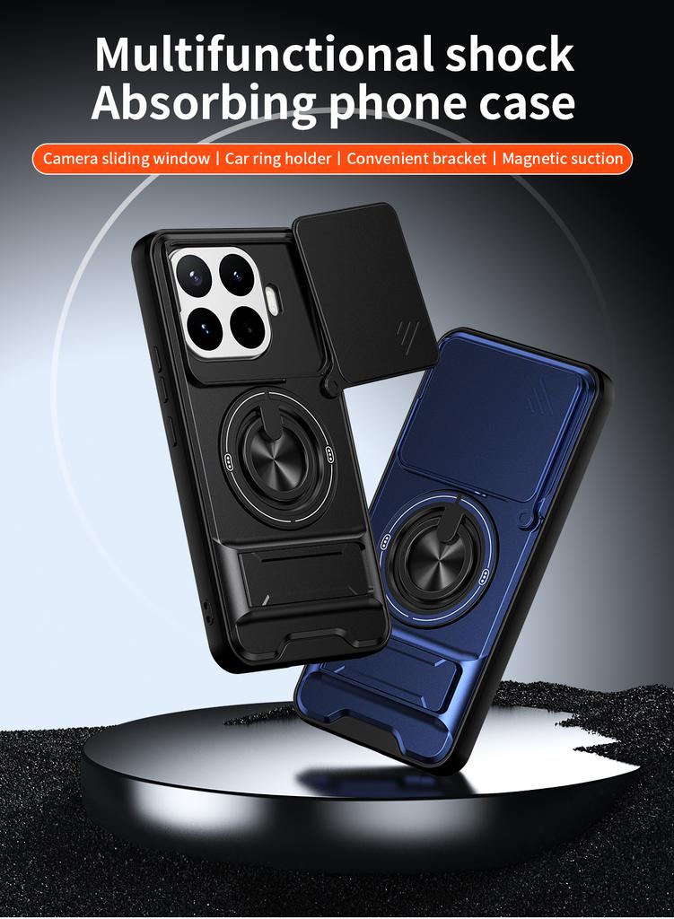 Sturzsichere Schutzhülle für Xiaomi 17T 5G 15T Pro MI17T XIAOMI17T Stoßfeste Linsenschutz-Ständer-Handyhülle