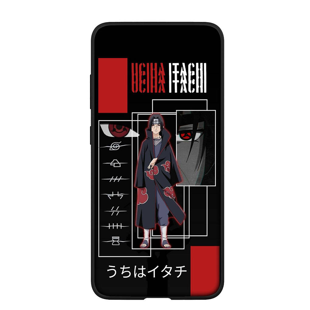 Phone Case for iPhone 17 15 16 Plus Redmi Note 14 12 11 13 Pro Max Huawei P30 P20 Lite OPPO A60 A40 A80 A18 A16 A54 Cartoon Itachi Uchiha Naruto Cover
